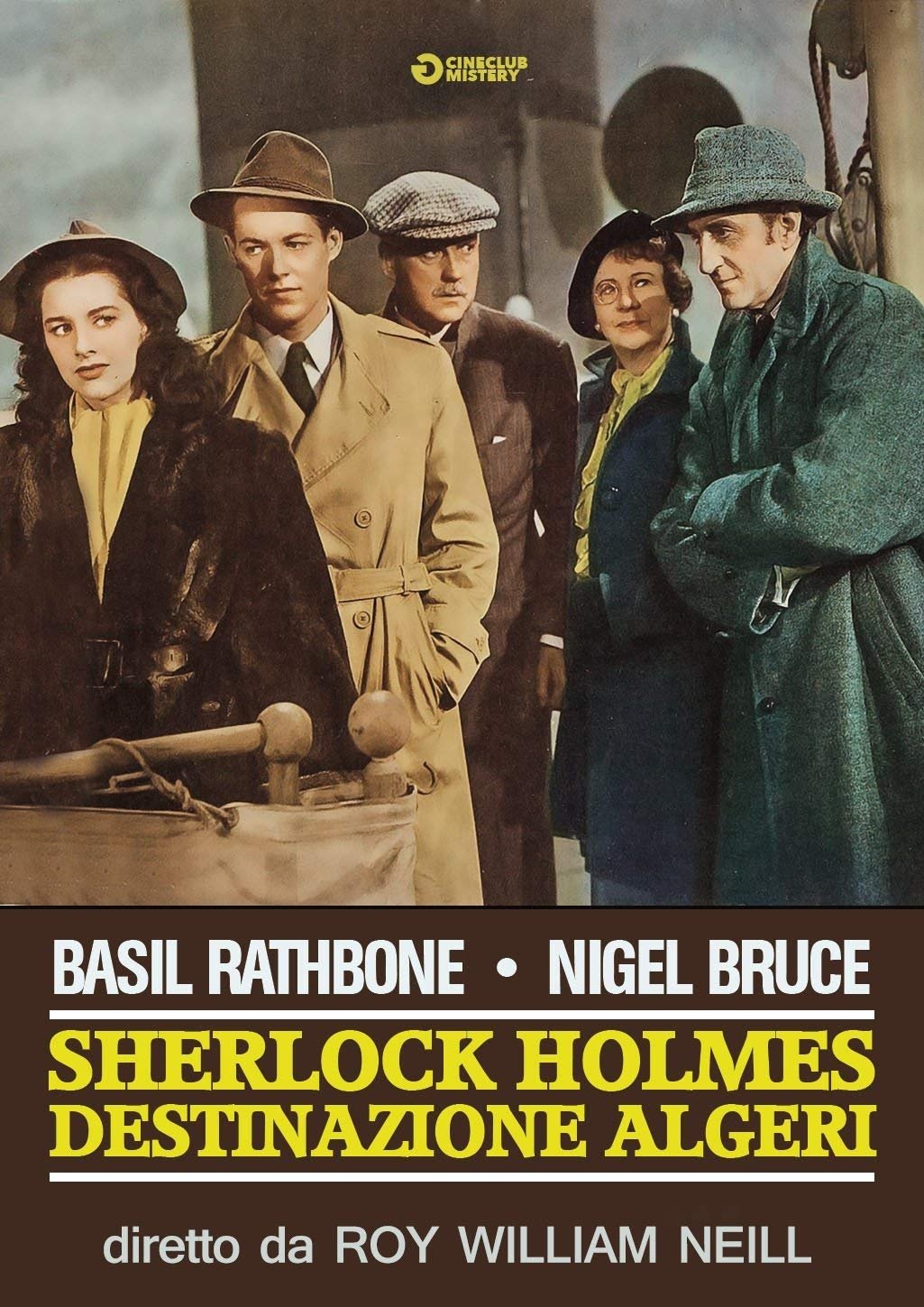 Locandina di Sherlock Holmes - Destinazione Algeri