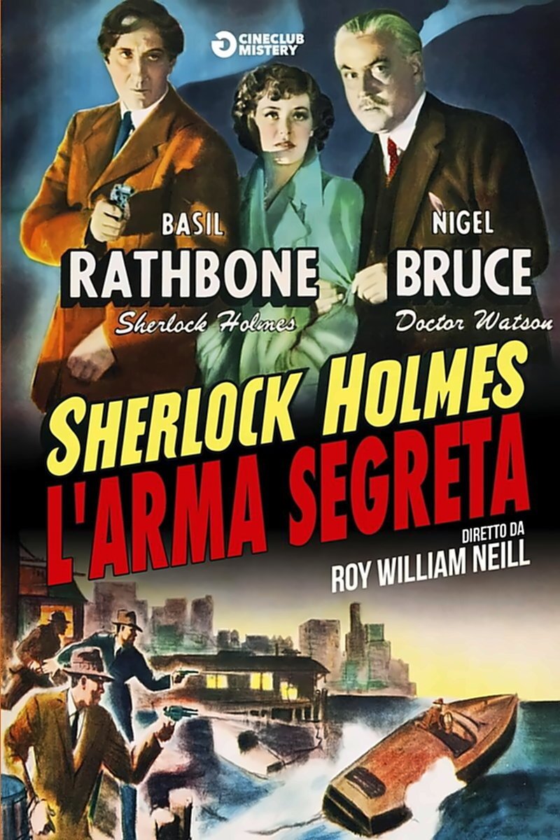 Locandina di Sherlock Holmes e l'arma segreta