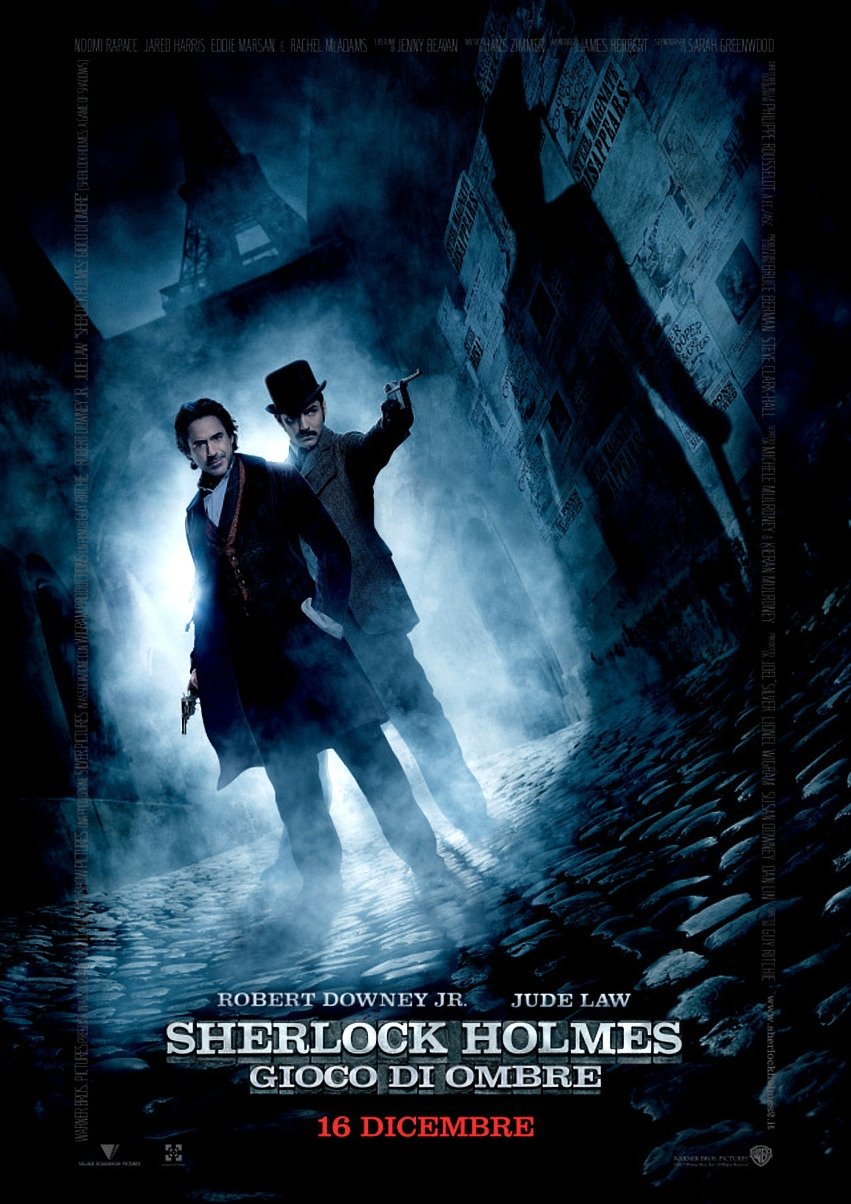 Locandina di Sherlock Holmes - Gioco di ombre