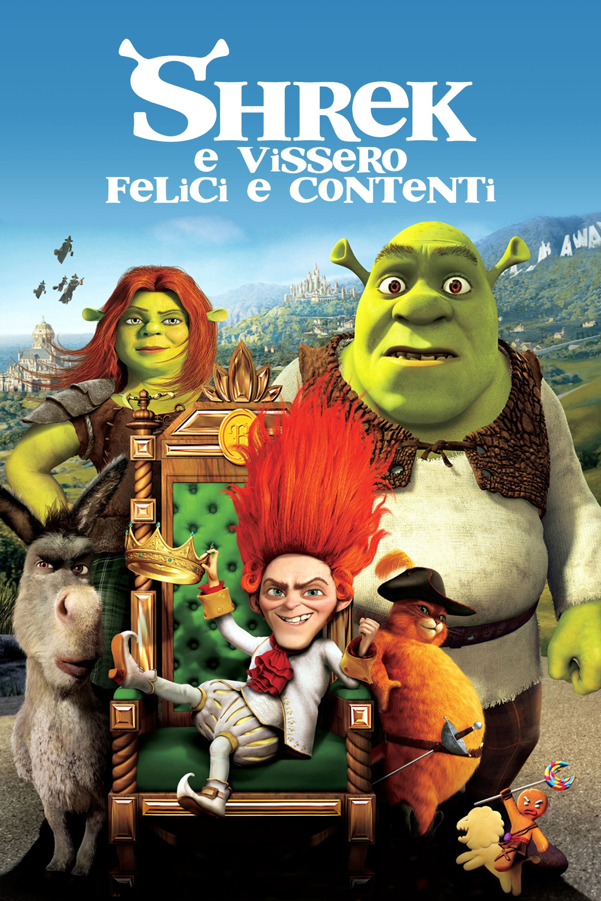 Locandina di Shrek e vissero felici e contenti