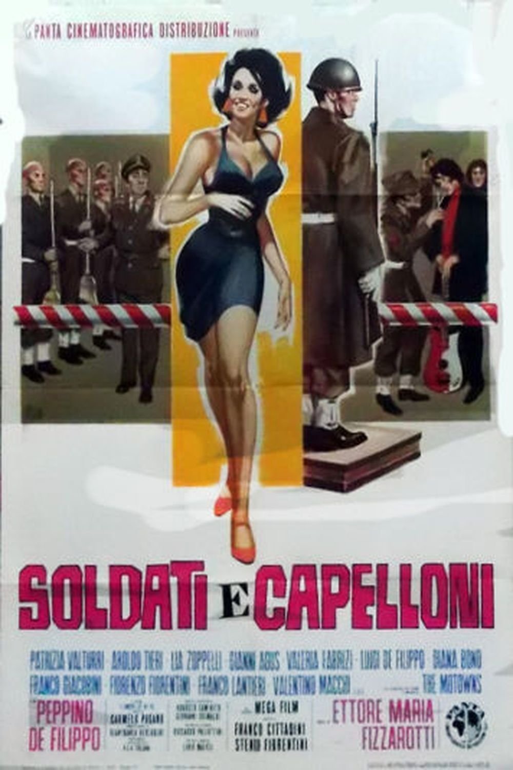 Locandina di Soldati e capelloni
