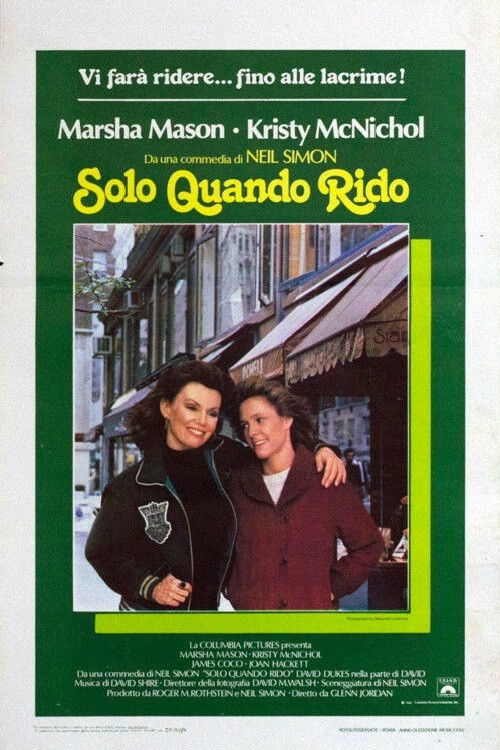 Locandina di Solo quando rido