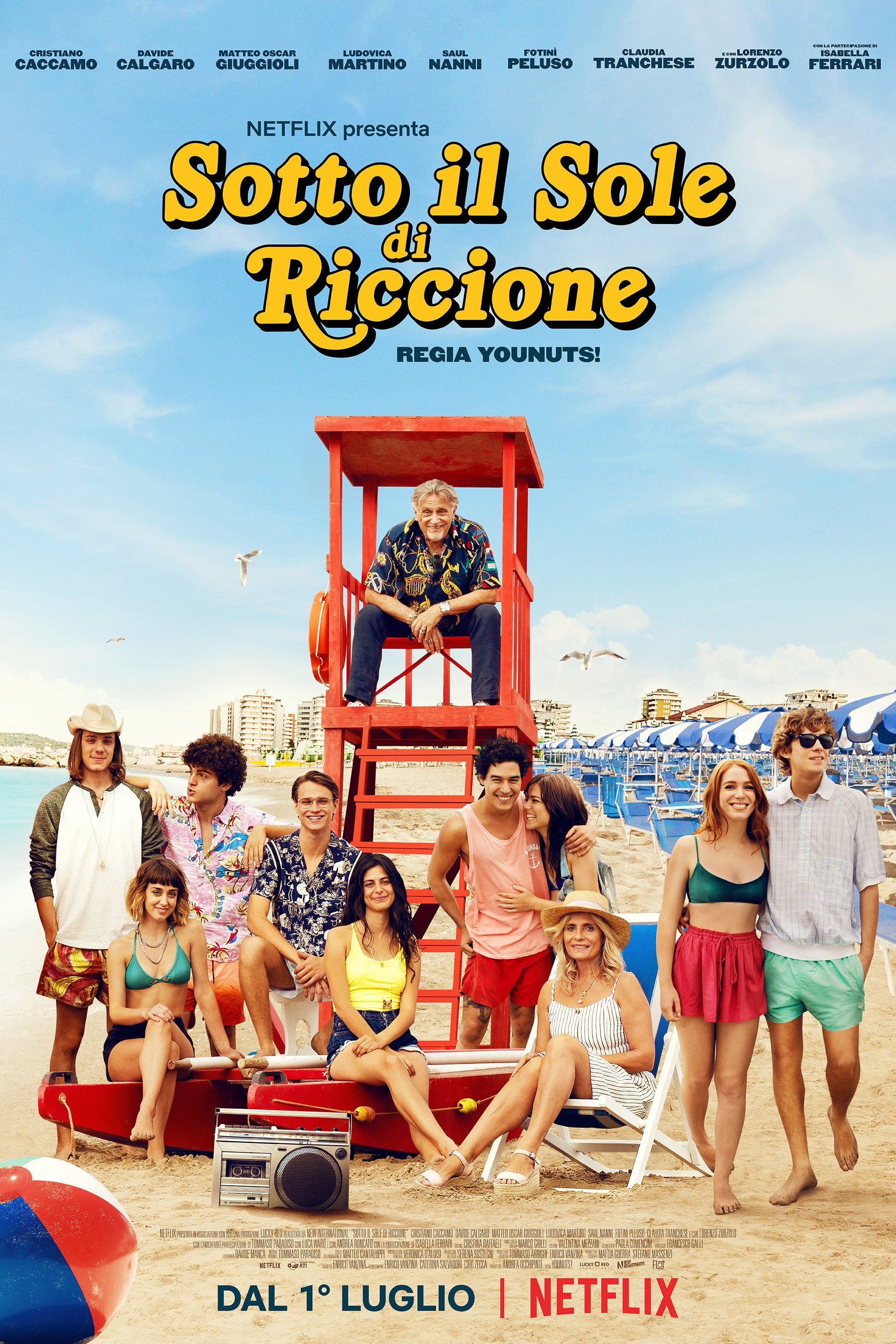 Locandina di Sotto il sole di Riccione