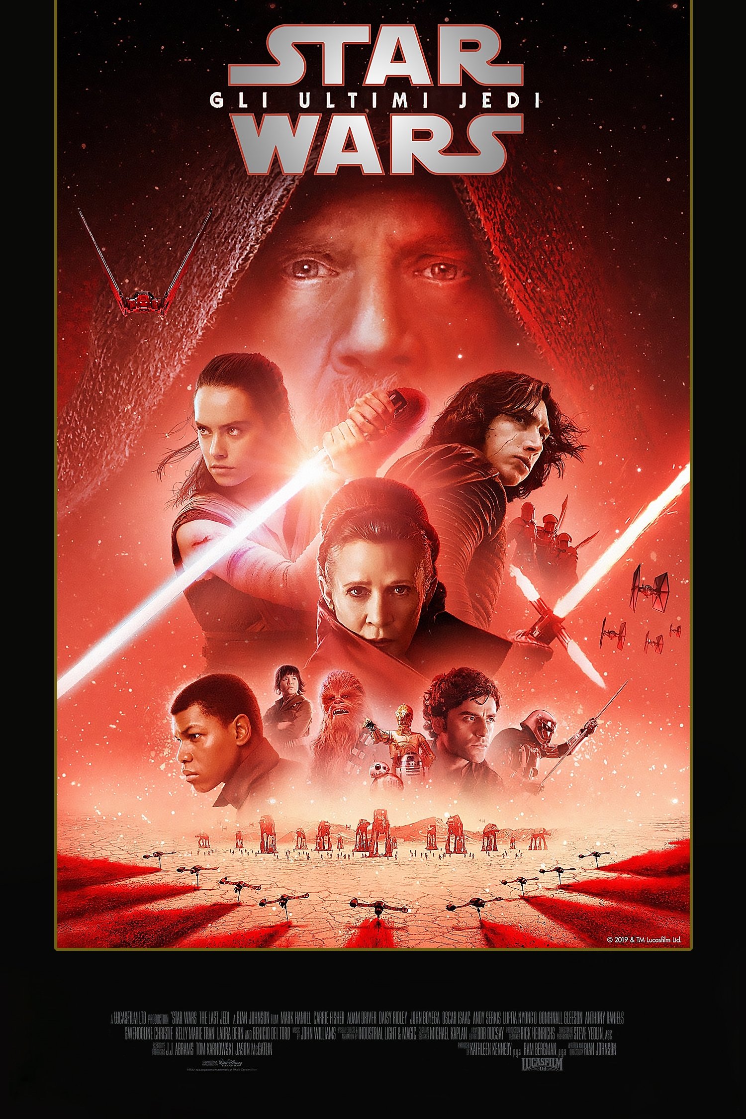 Locandina di Star Wars: Gli ultimi Jedi