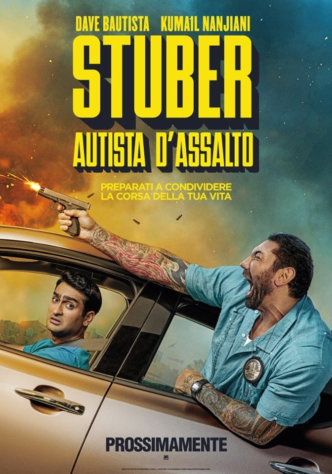 Locandina di Stuber - Autista d'assalto
