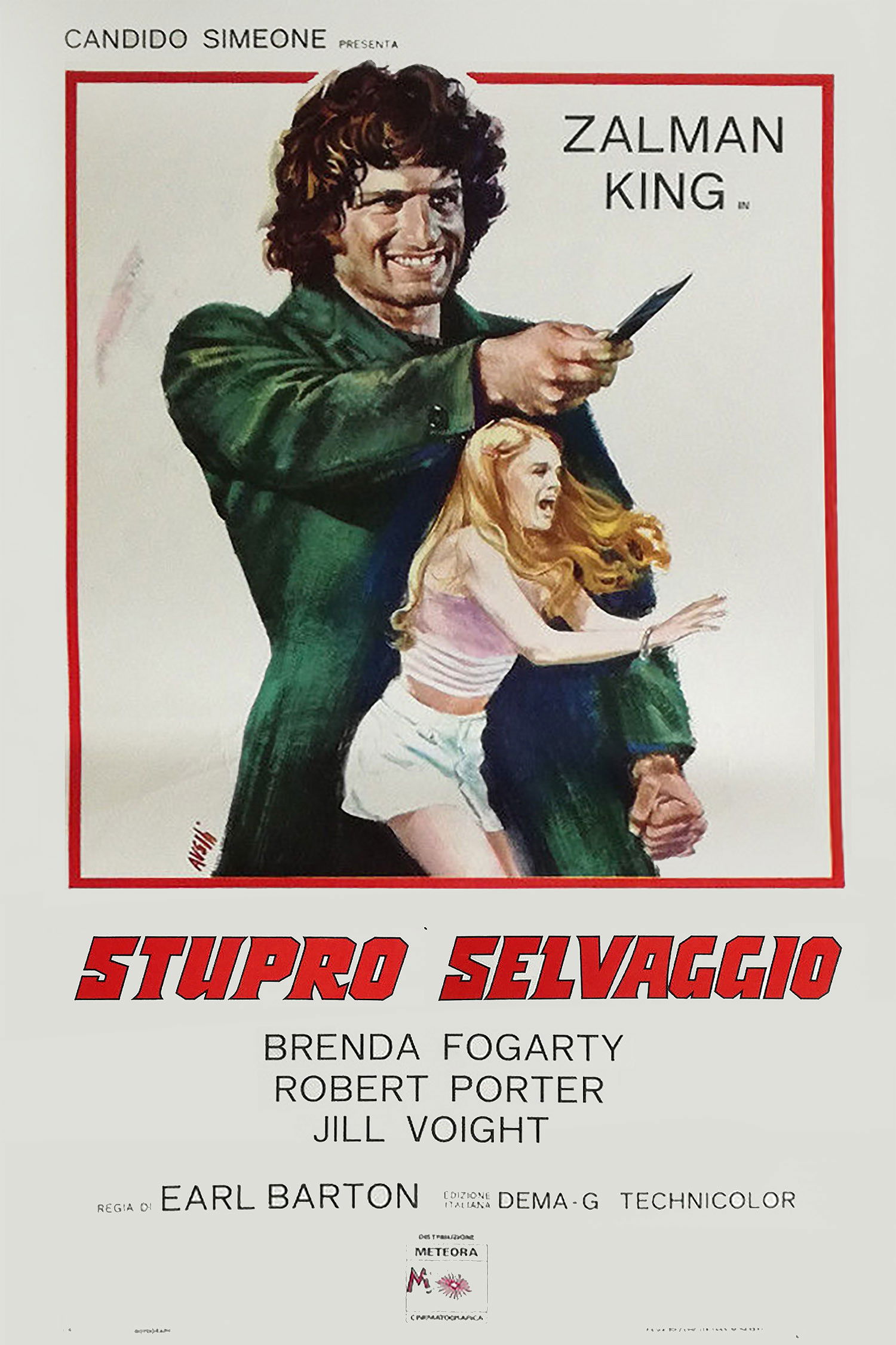Locandina di Stupro selvaggio
