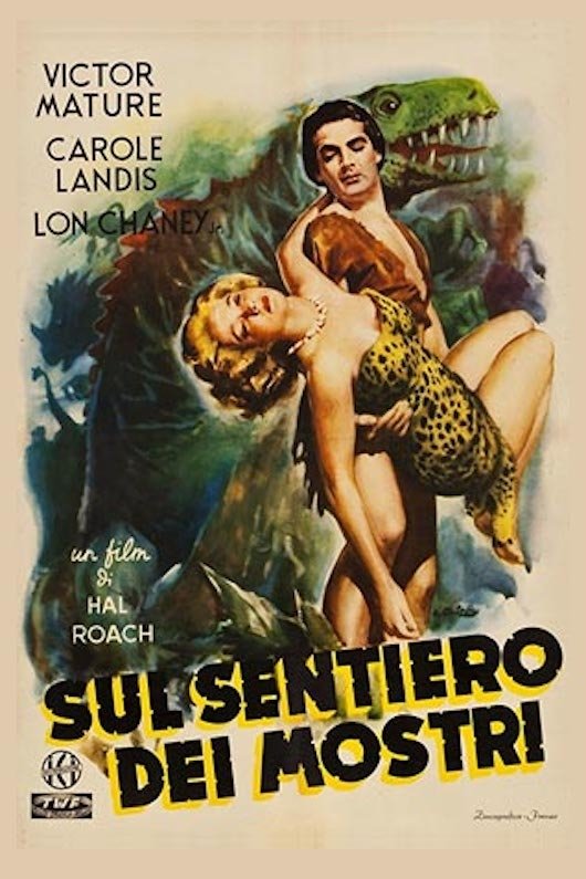Locandina di Sul sentiero dei mostri