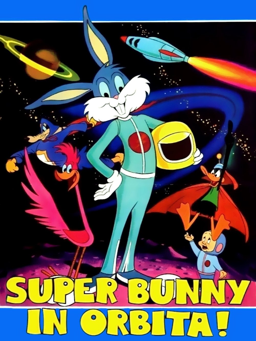 Locandina di Super Bunny in orbita!