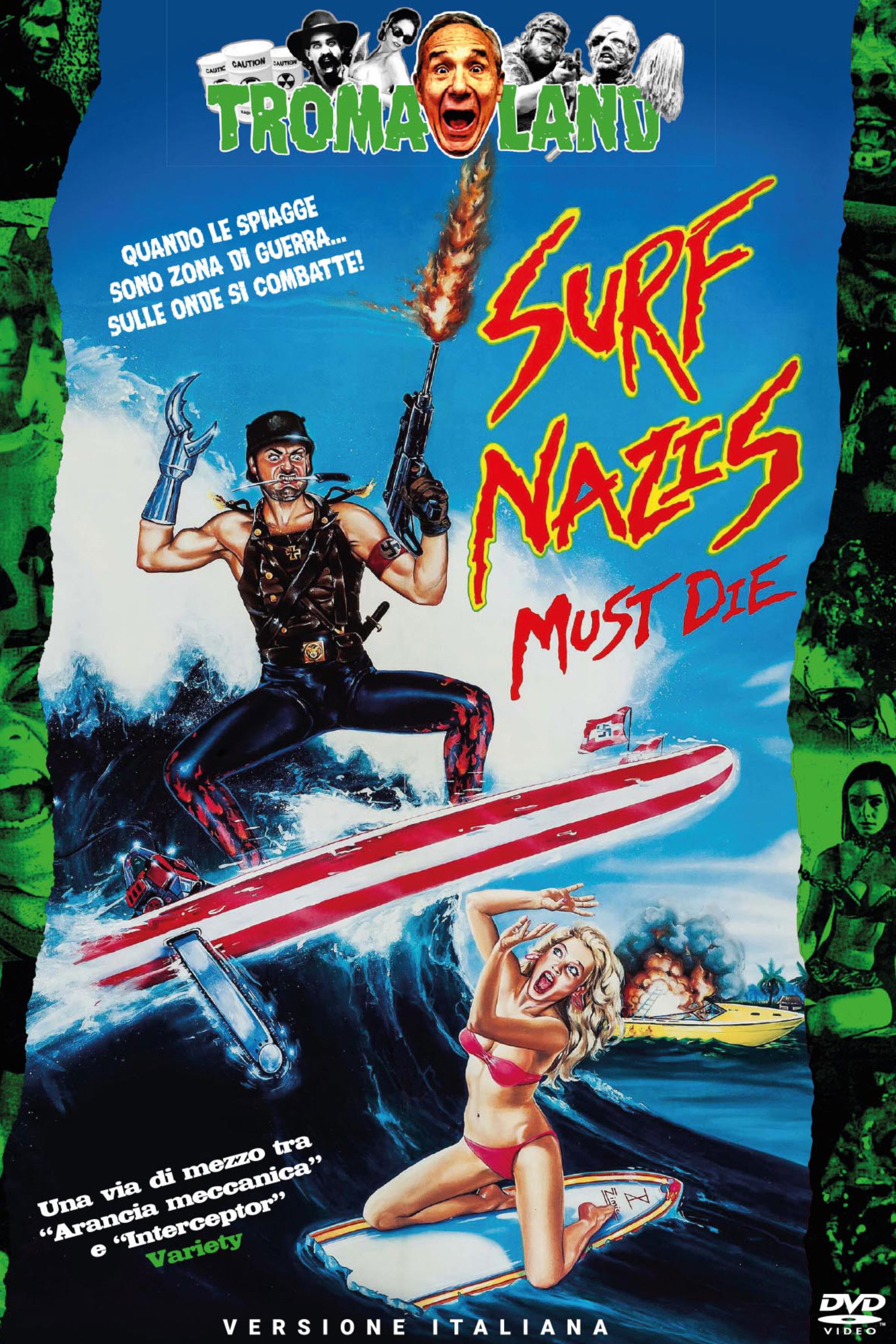 Locandina di Surf Nazis Must Die