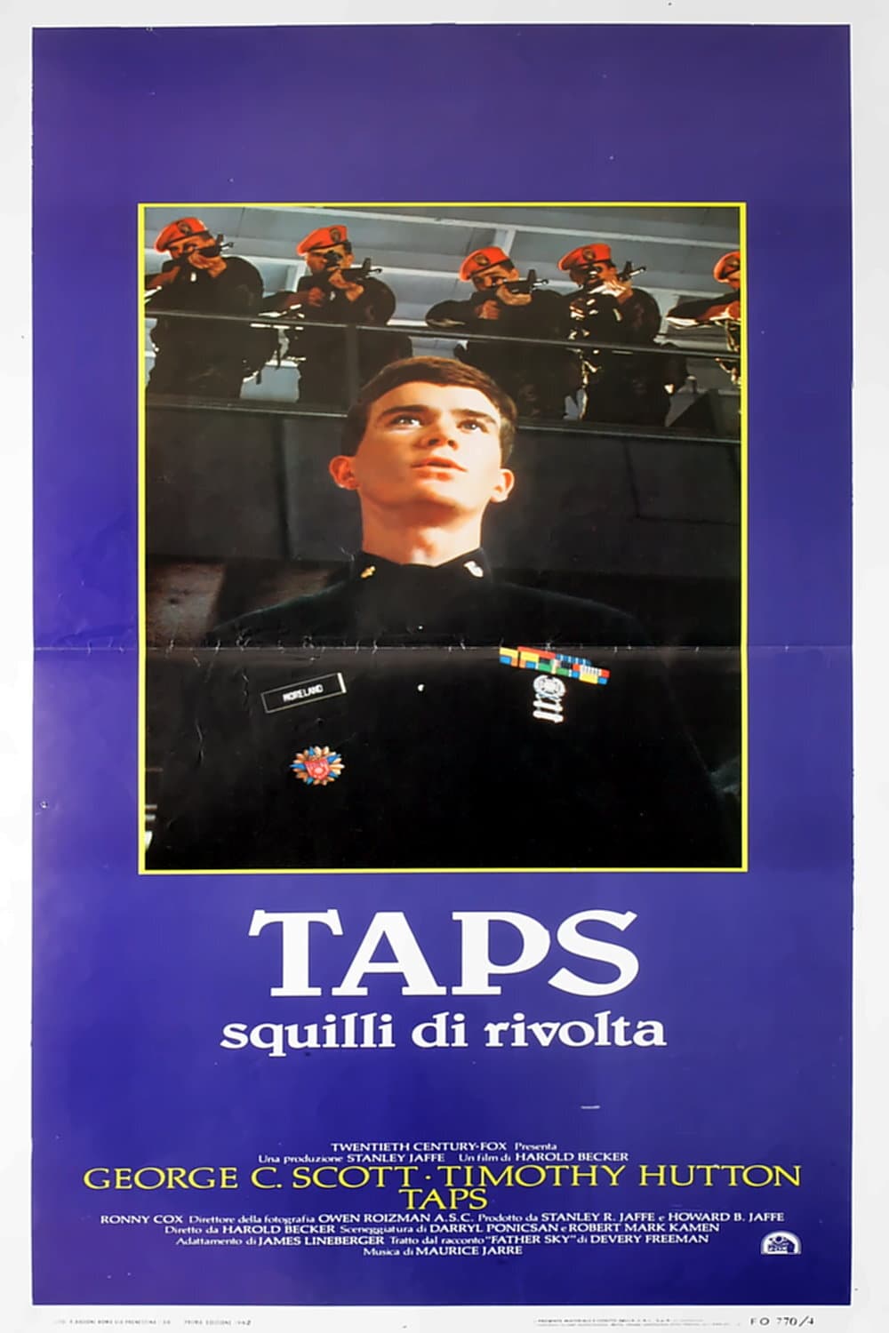 Locandina di Taps - Squilli di rivolta
