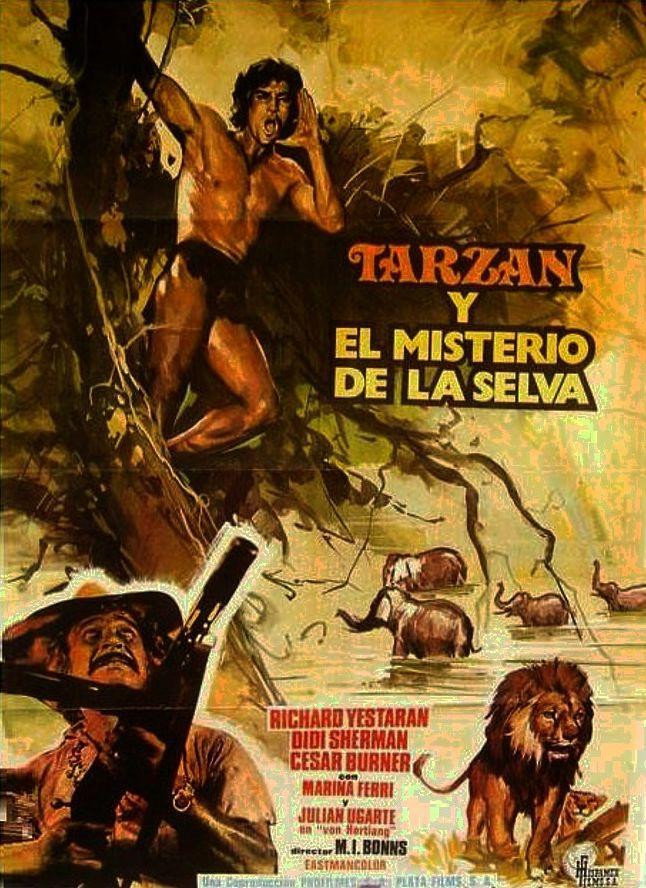 Locandina di Tarzan e il mistero della jungla