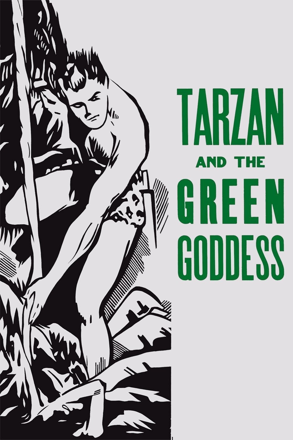 Locandina di Tarzan e la Dea verde