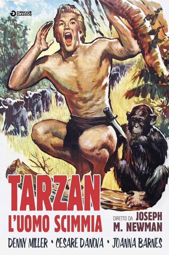 Locandina di Tarzan, l'uomo scimmia
