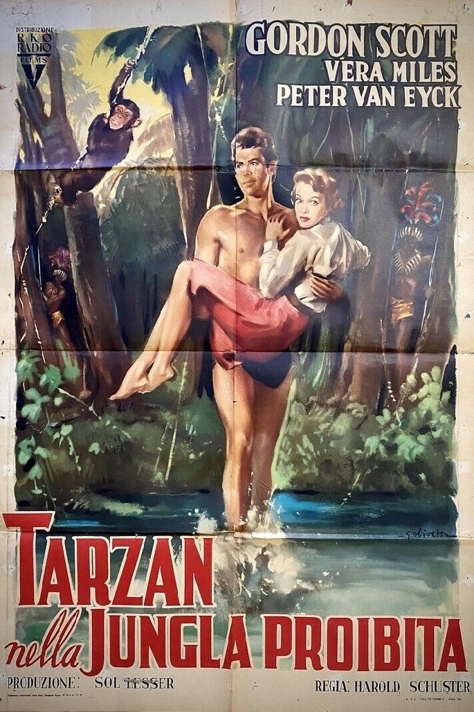 Locandina di Tarzan nella jungla proibita