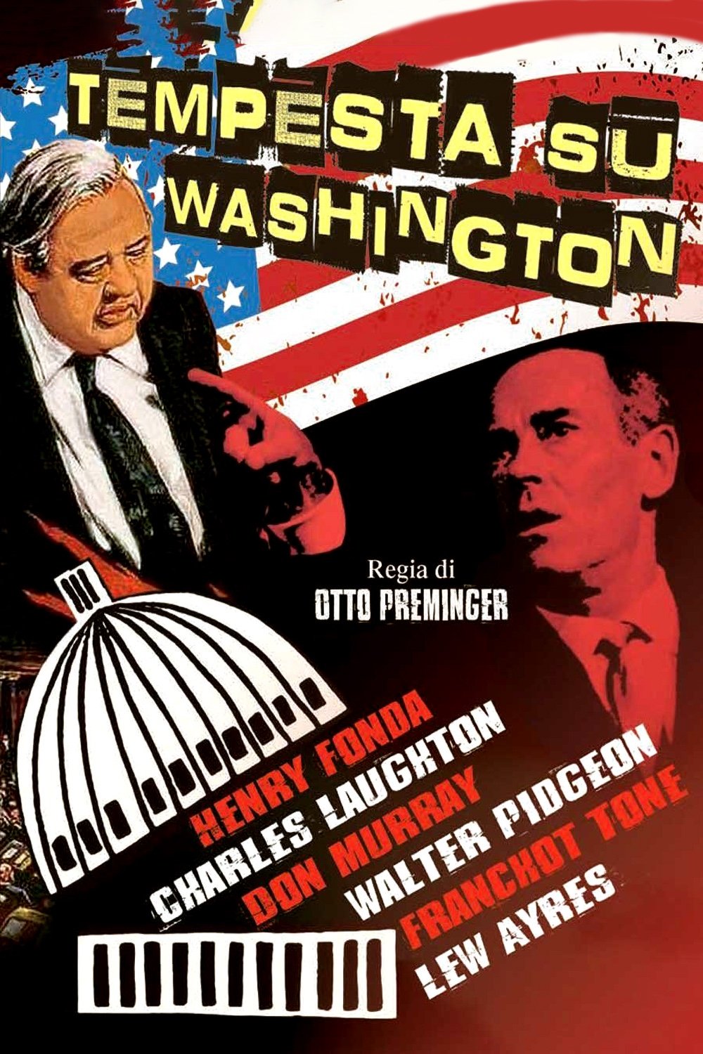 Locandina di Tempesta su Washington