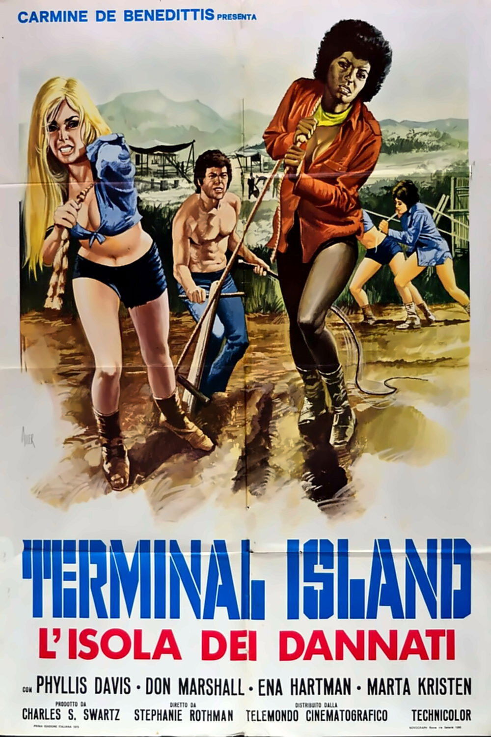 Locandina di Terminal Island - L'Isola dei dannati