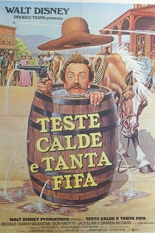 Locandina di Teste calde e tanta fifa