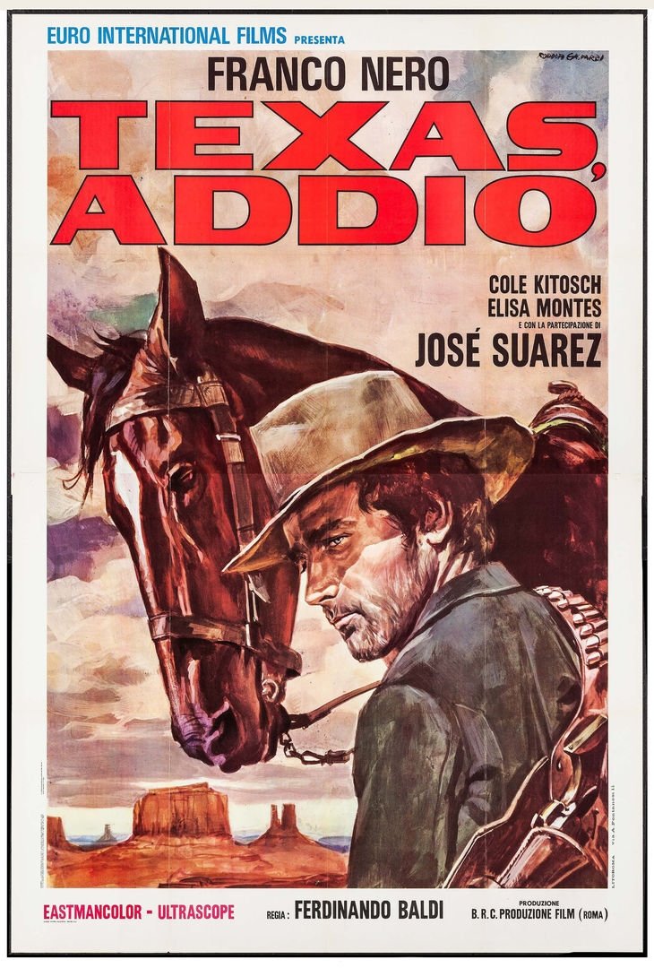 Locandina di Texas, addio