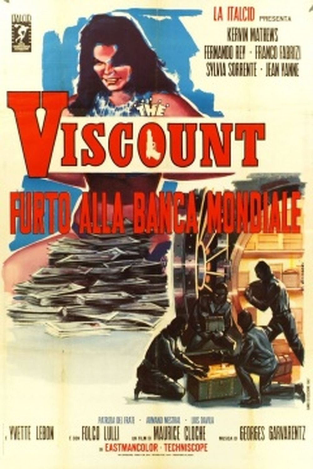 Locandina di The Viscount: Furto alla banca mondiale