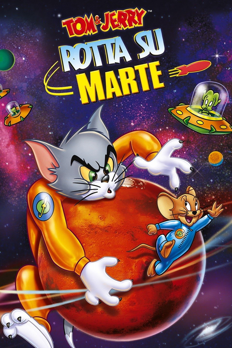 Locandina di Tom & Jerry - Rotta su Marte