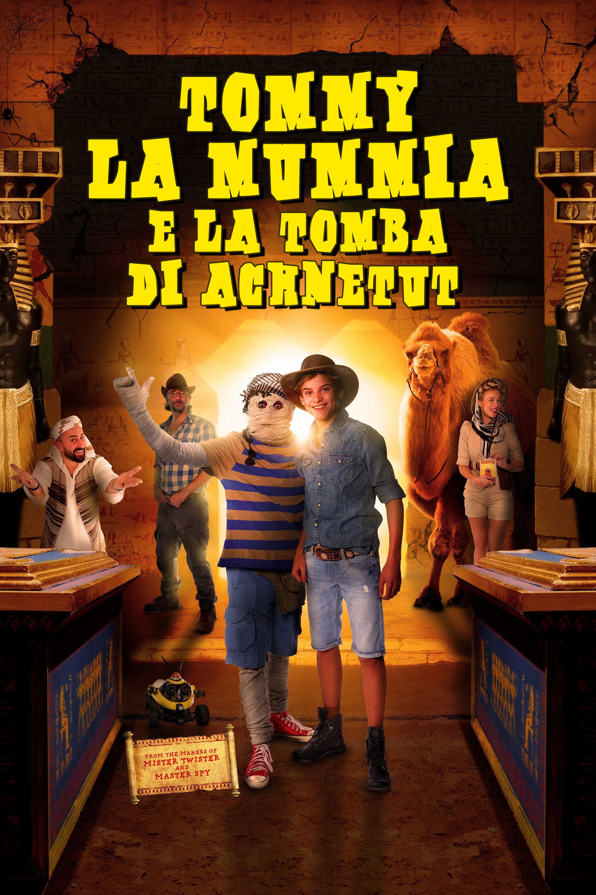Locandina di Tommy la Mummia e la Tomba di Achnetut