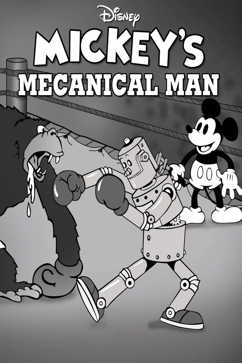 Locandina di Topolino e il pugile meccanico