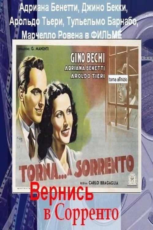 Locandina di Torna a Sorrento
