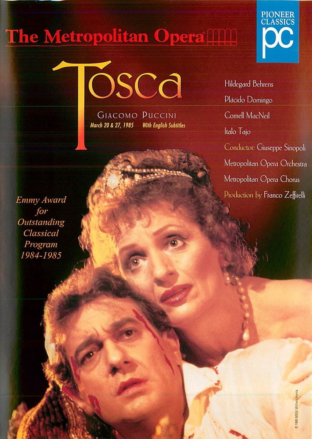 Locandina di Tosca