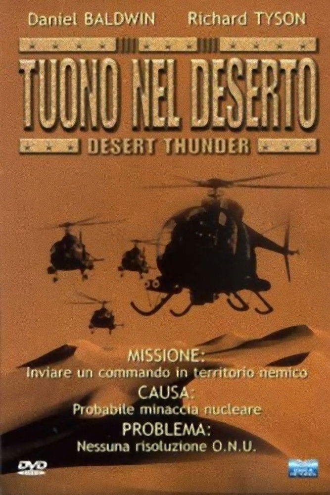 Locandina di Tuono nel deserto