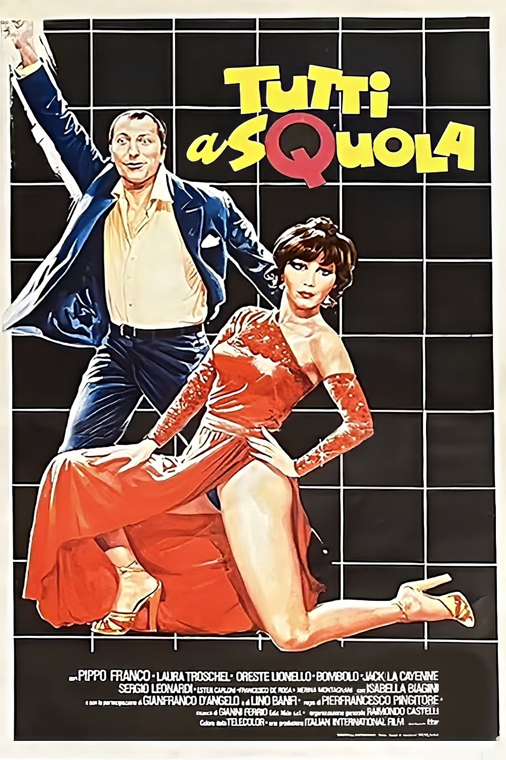 Locandina di Tutti a squola