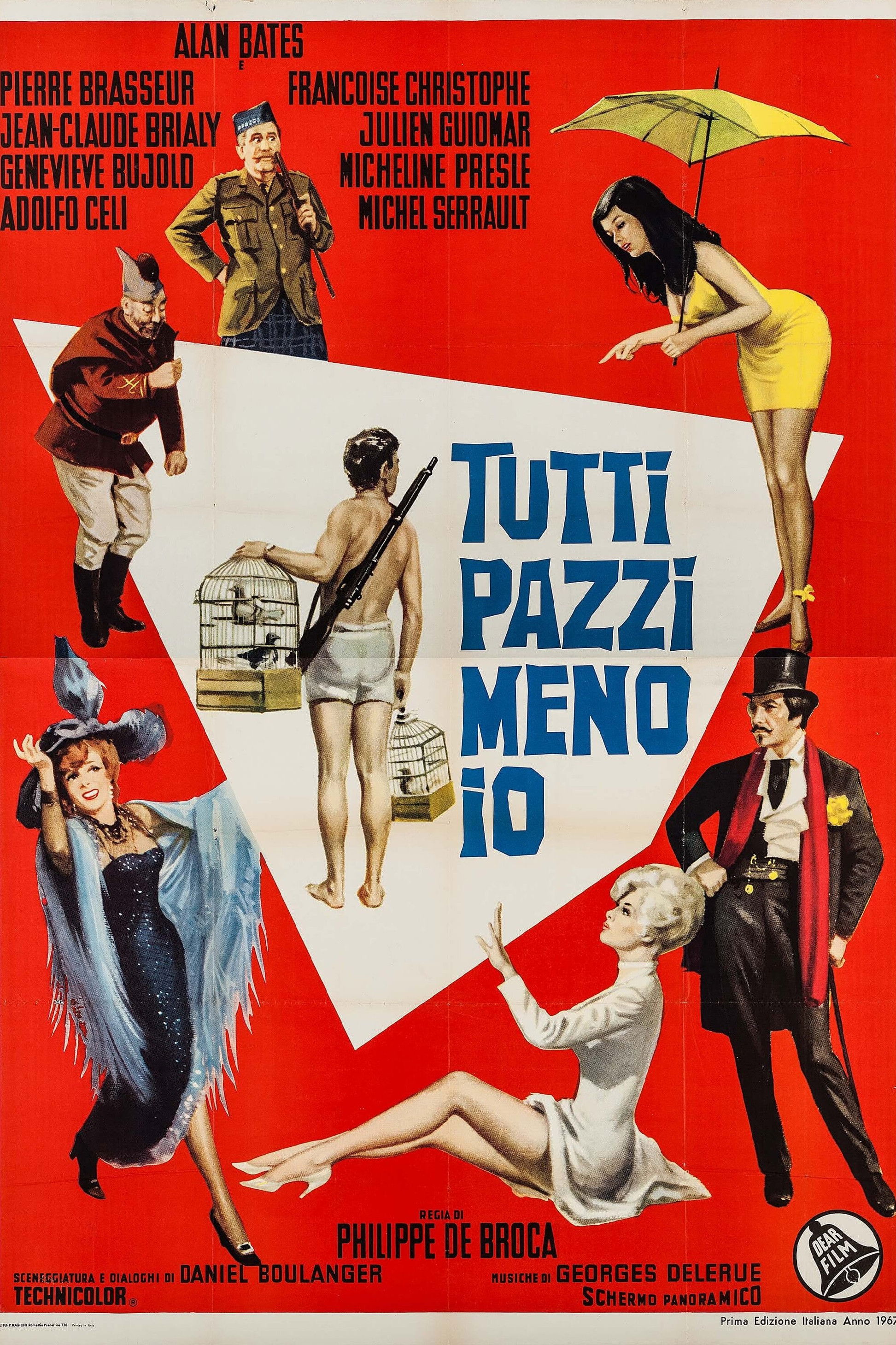 Locandina di Tutti pazzi meno io