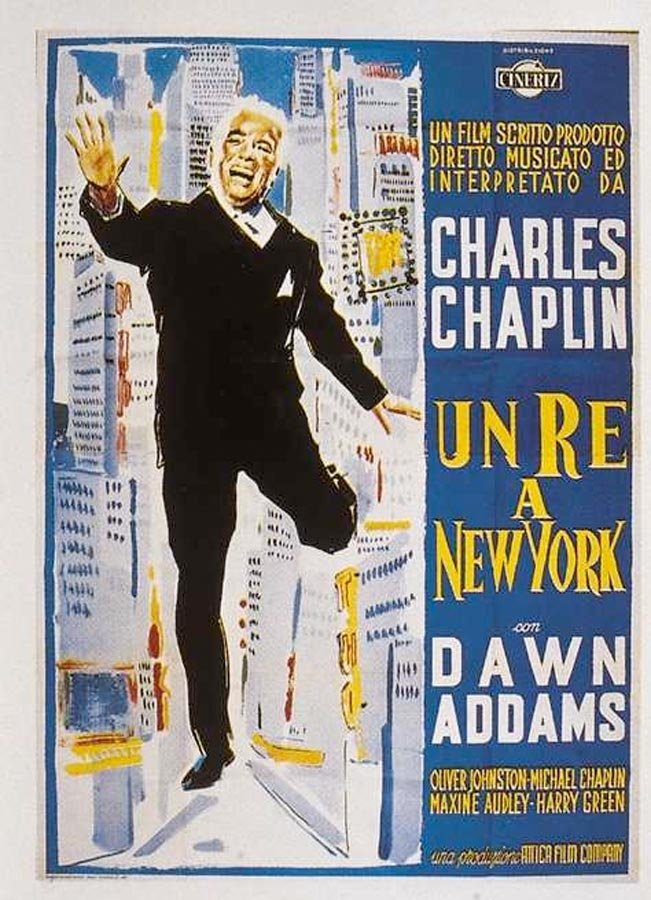 Locandina di Un re a New York
