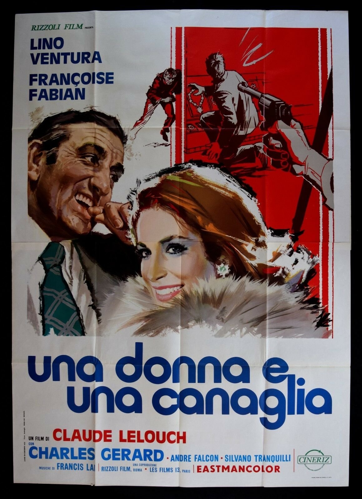 Locandina di Una donna e una canaglia