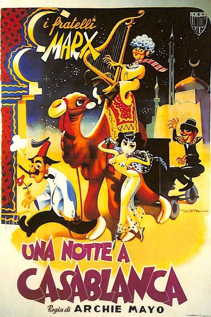 Locandina di Una notte a Casablanca