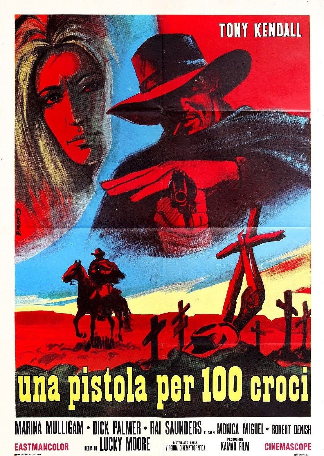 Locandina di Una pistola per cento croci!