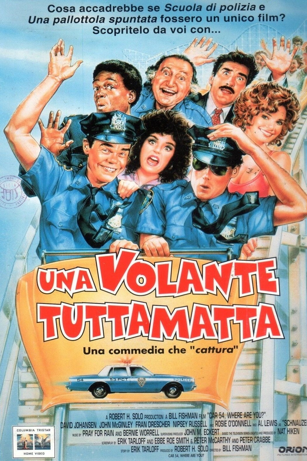 Locandina di Una volante tutta matta