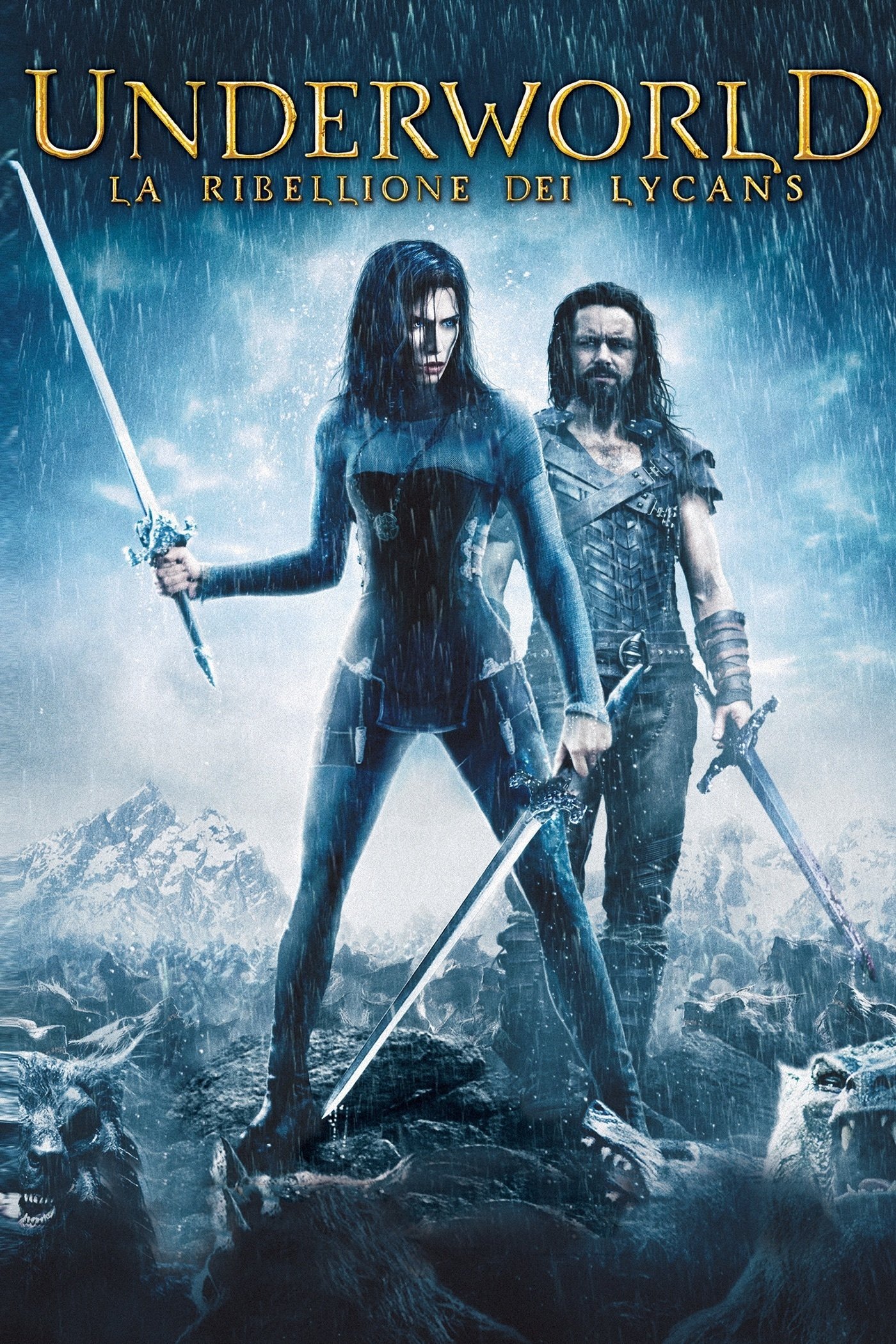 Locandina di Underworld: La ribellione dei Lycans