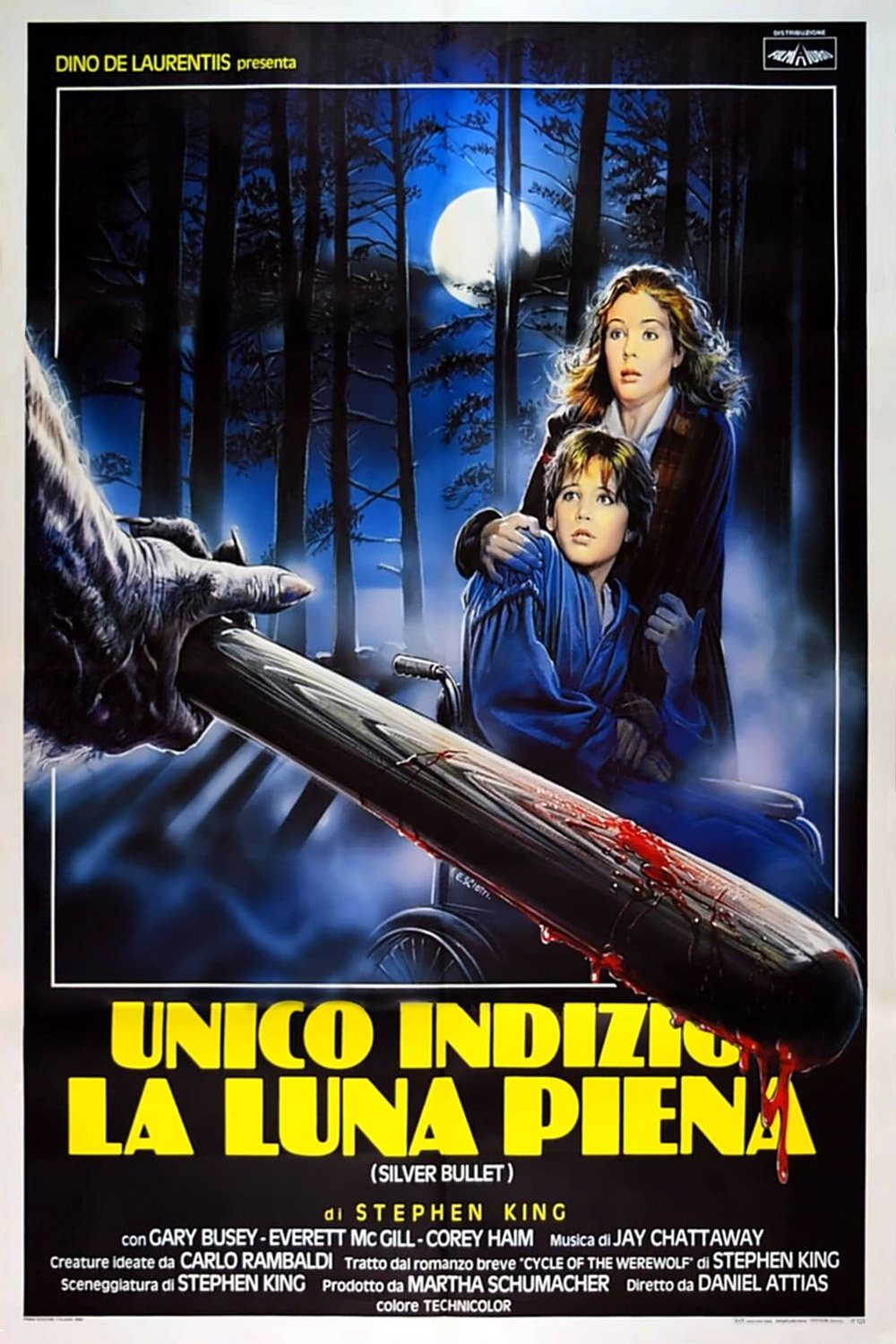 Locandina di Unico indizio la luna piena