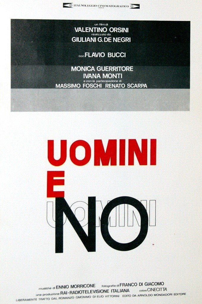 Locandina di Uomini e no