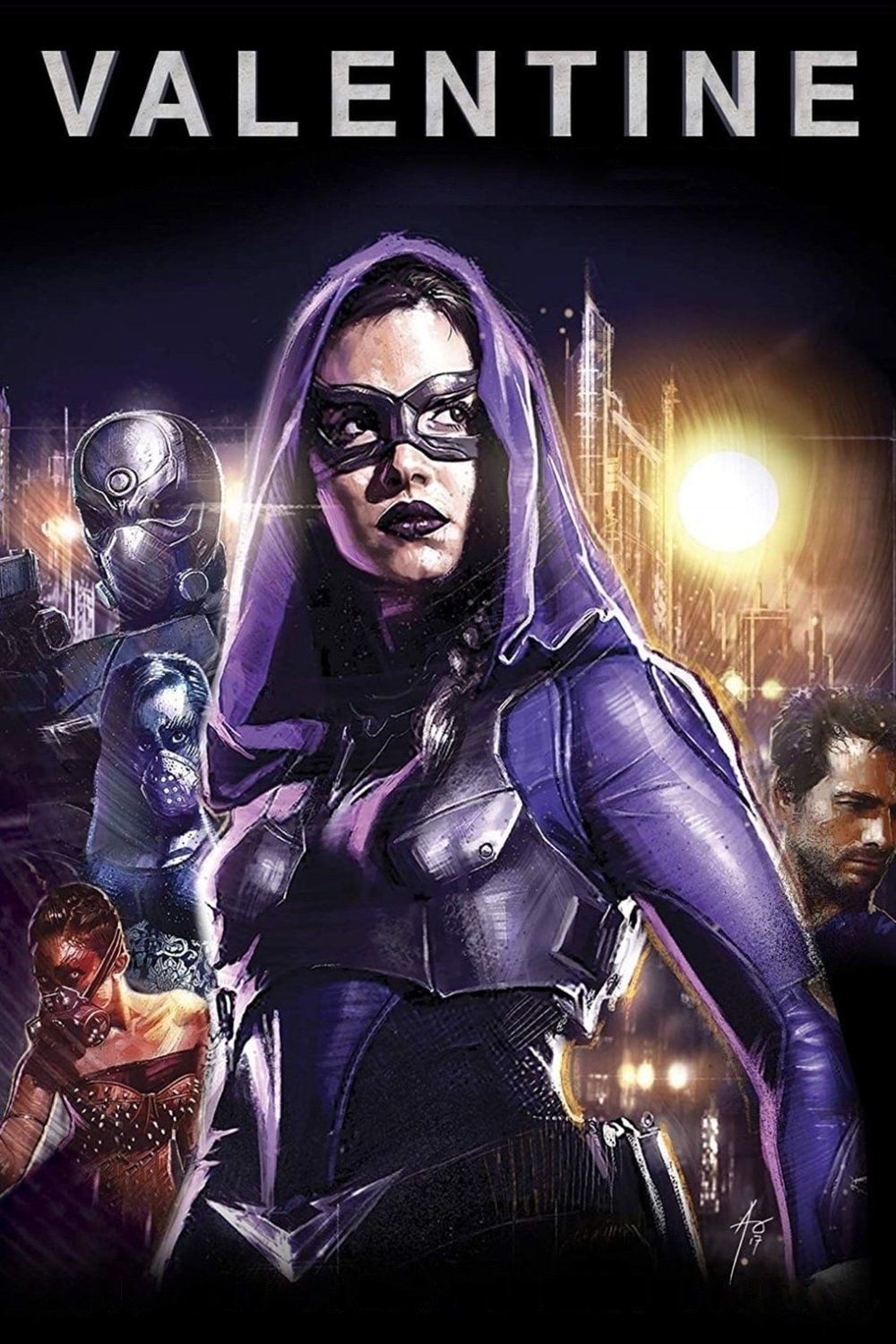 Locandina di Valentine - The Dark Avenger