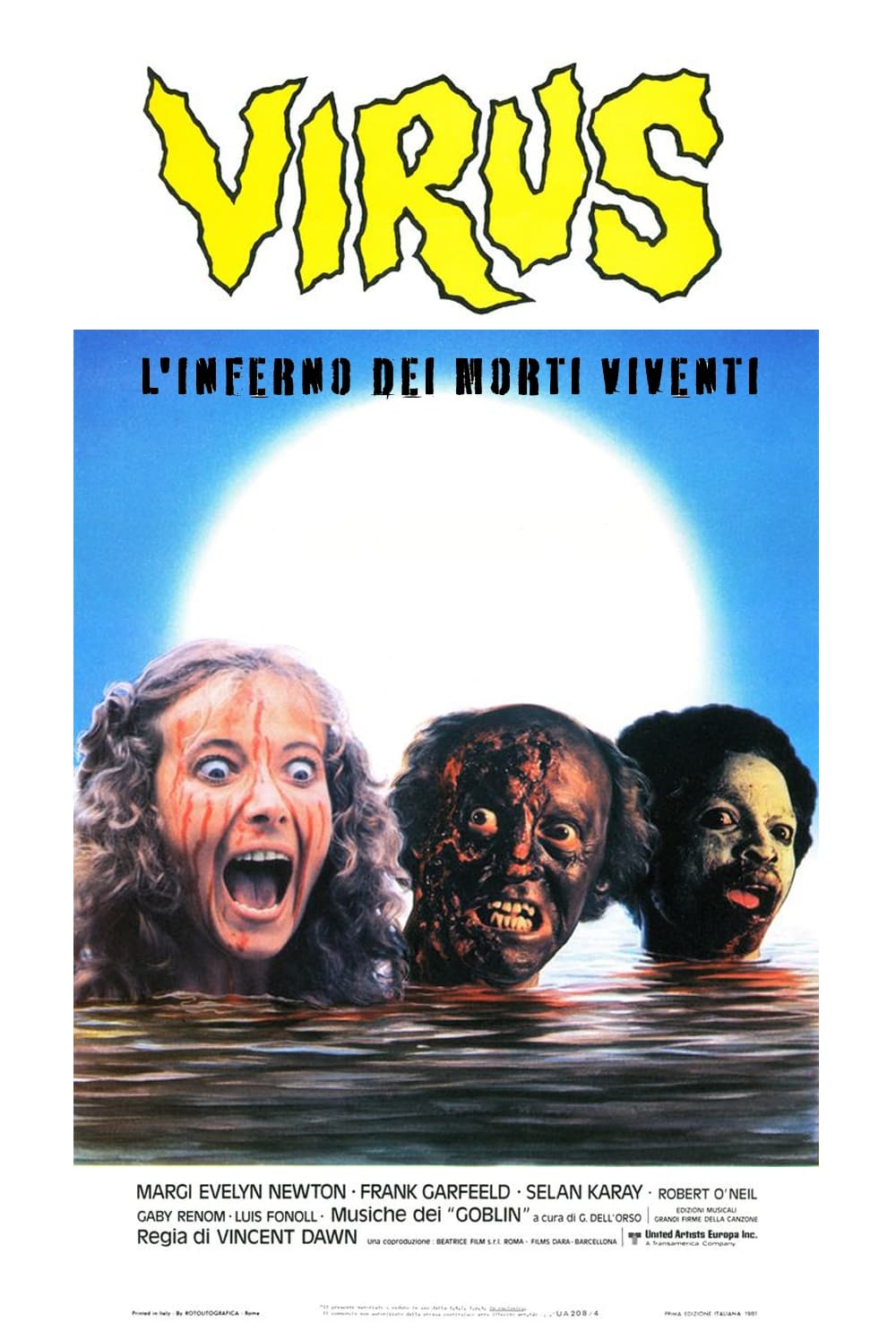 Locandina di Virus - L'Inferno dei morti viventi