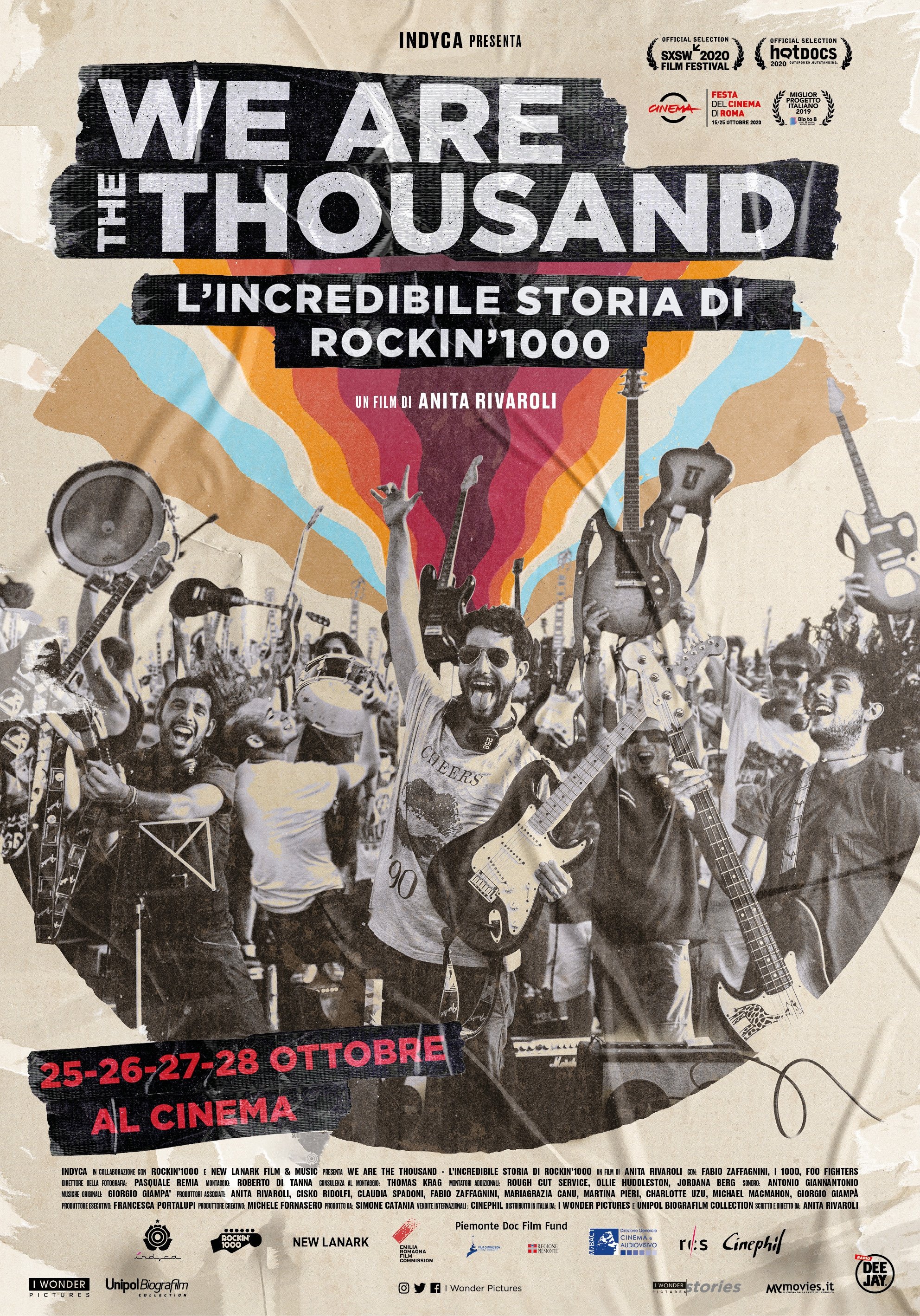 Locandina di We Are The Thousand - L'incredibile storia di Rockin'1000