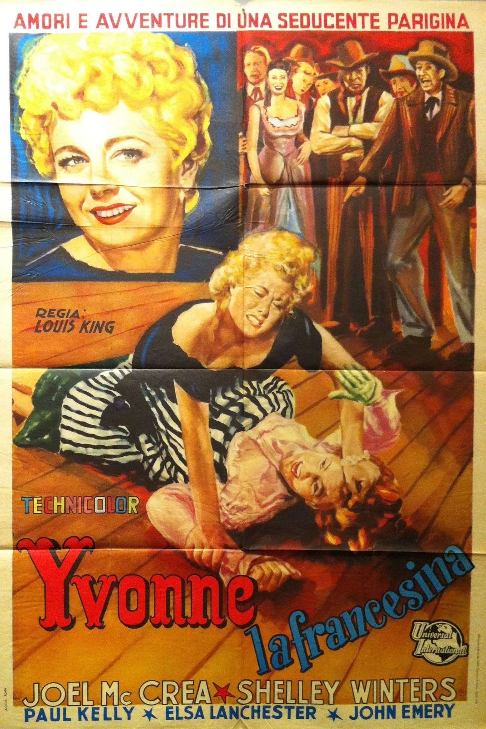 Locandina di Yvonne la francesina